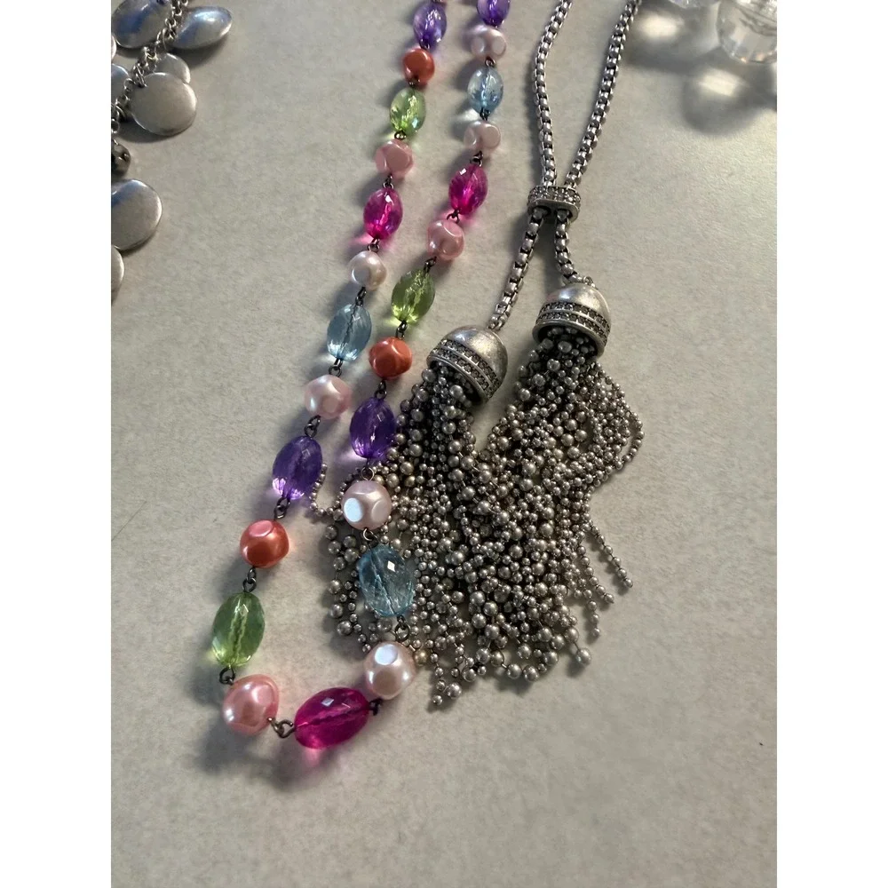 Lot of 5 Joan‎ Rivers Costume Jewelry Necklaces